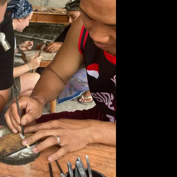 Students working side by side